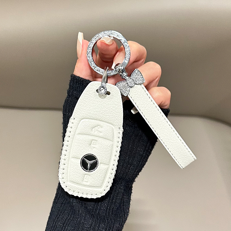19/20/21款奔驰C260L钥匙套E300L壳S450L扣A180包CLA/CLS高级男女