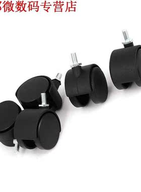 10mm Schroefdraad Stem 2 Inch Dia Wiel Stoel Swivel Caster 5