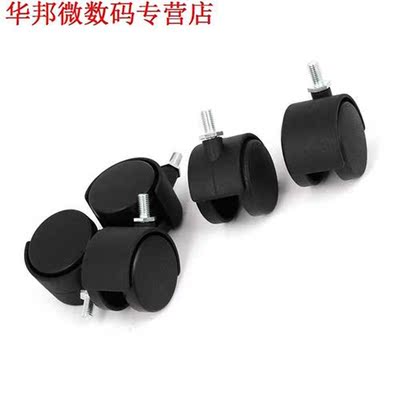 10mm Schroefdraad Stem 2 Inch Dia Wiel Stoel Swivel Caster 5