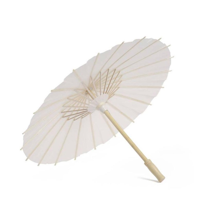 New Chinese Vintage DIY Paper Umbrella Photo Shoot Parasol D
