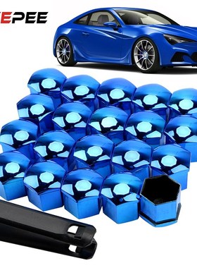17mm 19mm 20 Pieces Car Wheel Nut Caps Auto Hub Screw Cover