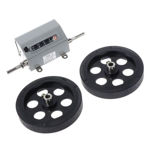 Z96-F Mechanical Length Distance Meter Counter Double Rollin