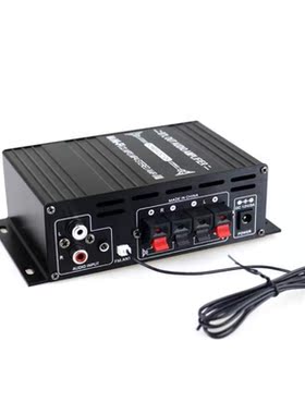 2002 New Aluminum Alloy AK380 40W 40W Mini Audio Power Ampli