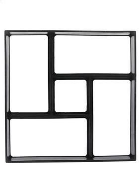 DIY Manually Paving Cement Brick one Road Concrete Molds P