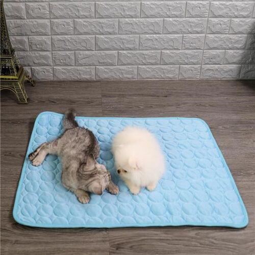 Dog Mat Cooling Summer Pad Dogs  Mat Blanket Sofa Breatha