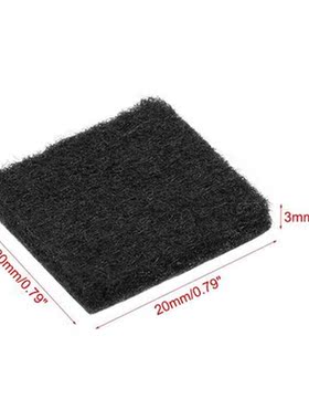 Furniture Pads Adhesive Felt Pads 20mm x 20mm Square 3mm Thi