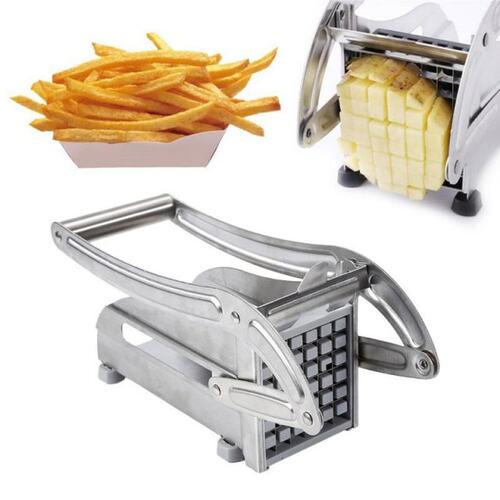 Stainless Steel Manual Potato Cutter French Fries Slicer Pot