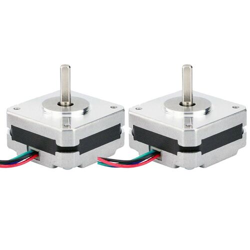 2Pcs 17Hs08-1004S 4-Lead Nema 17 Stepper Motor 20mm 1A 13Ncm