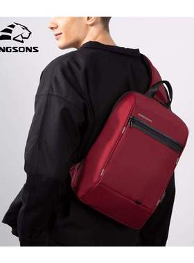 Kingsons 13 Chest Bag Black Single Shoulder Bags W