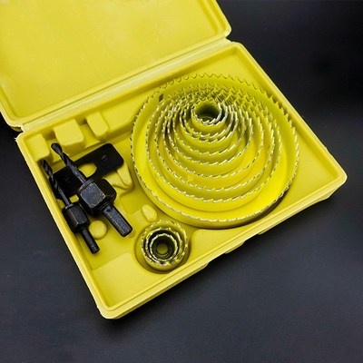 Free Shipping 13Pcs/lot DIY Wook Hole Saw Drill Bit Set for