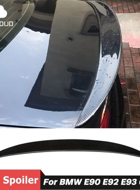 P Style Carbon Fiber Material Back Trunk Wing Rear Spoiler F