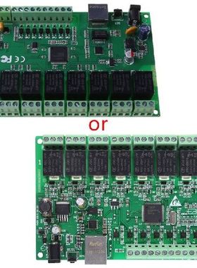 8 Channel Relay Network IP Relay Web Relay Dual Control