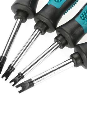4pcs Fork Type Magnetic Screw Driver CRV Hand Tool Screwdriv