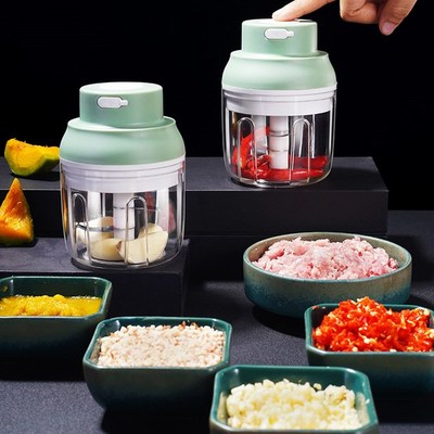 Electric Mini Food Garlic Vegetable Chopper Grinder Crusher