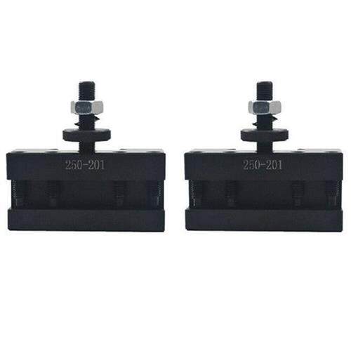2Pcs 250-201 Quick Change Tool Holder Turning and Facing