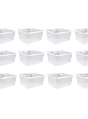 12 Pieces Pegboard Plastic Bins Kit - Pegboard Bins with Hoo