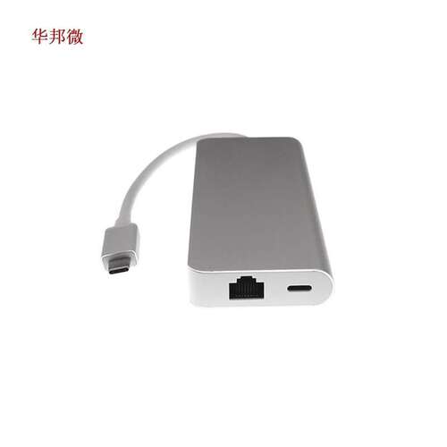 USB Type C to HDMI VGA Gigabit Ethernet Lan RJ45 Adapter for