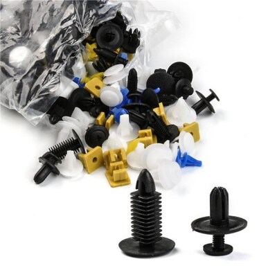 200PCS/Set Universal Mixed Auto Various Plastic Rivet Fasten