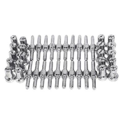 40pcs Plasma Cutting Torch Consumable Cutting Extended Long