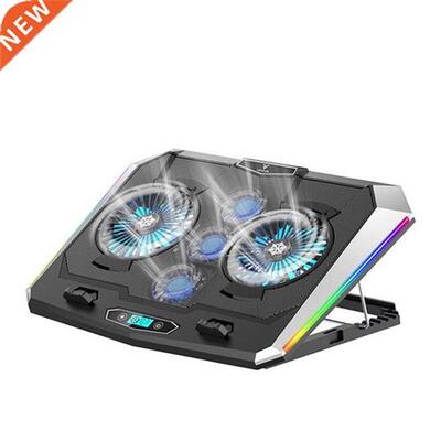 Laptop Cooling Pad RGB Gaming Notebook Cooler, Computer Chil