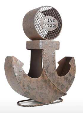 Tooarts Anchor Wine Rack Two Bottles of Wine Holder Vintage