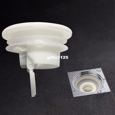 Smell Proof Shower Floor Siphon Drain Cover Sink Strainer Ba