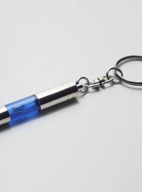 1pc Car Auto Anti Static Touch Pen Key-Ring Keychain 4 Color