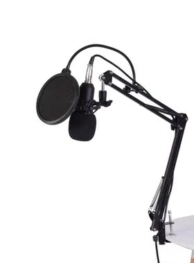 unidirectional condenser microphone arm stand studio mic