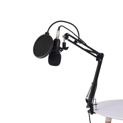 unidirectional condenser microphone arm stand studio mic