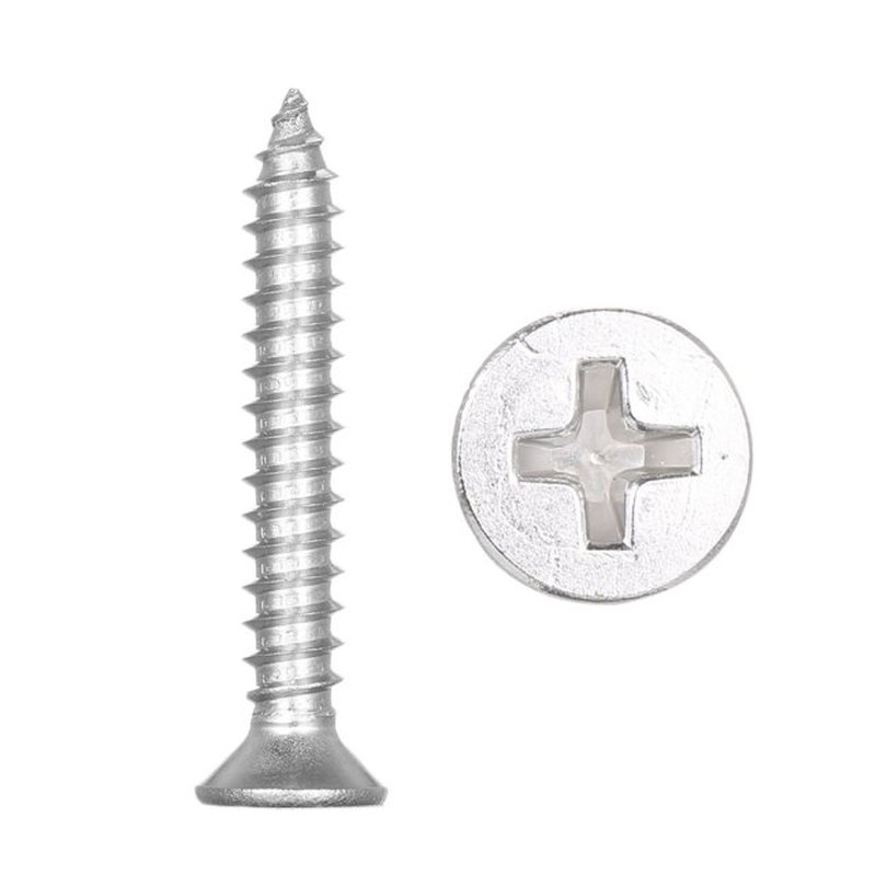 5pcs*Tapping Screw A2 DIN7982 #10 304 Self-tapping Screws 4.