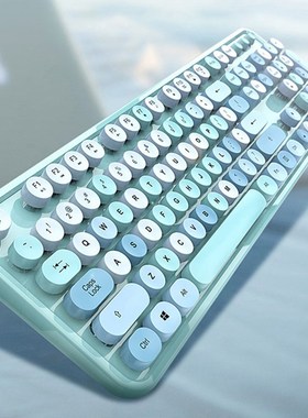 New Arrival 2.4G Wireless Keyboard and Mouse Mixed Color Ful