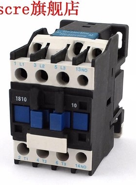 Power AC Contactor 1NO AC 220V 50/60Hz Coil Motor Starter Re