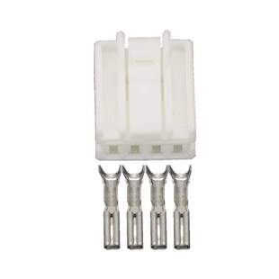 4 Pin male and female harness car connector plug with termin