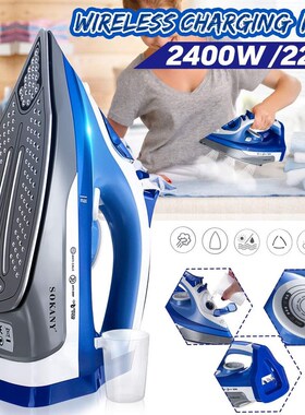 2400W Cordless Electric Steam Iron Portable Ironing Machine
