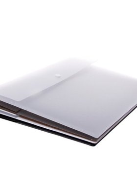 A4 Size Portable PP Plastic Envelope File Waterproof Storage