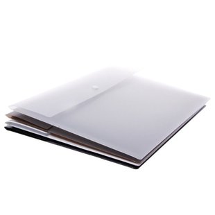 A4 Size Portable PP Plastic Envelope File Waterproof Storage