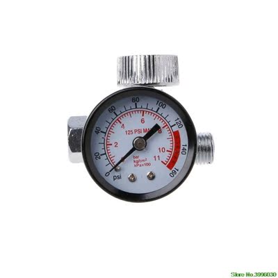 Pneumatic Air Control Compressor Pressure Gauge Regulating R