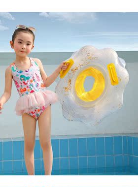 Cute Pool Seat Float Good Sealing PVC Inflatable Swimming Ri