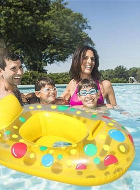 Baby Swimming Pool Rings Seat Cute Inflatable Swim Ring