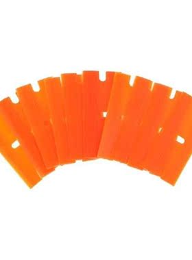 10Pcs/Set Double-Edged Plastic Blades Replacement Scraper