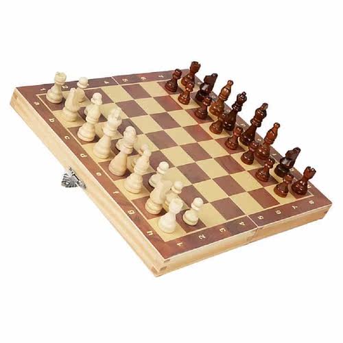 1 Set Chess Game Board Game Wooden Chess International