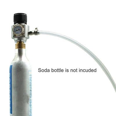 Portable Stainless Steel  Soda Bucket Carbon Dioxide Regulat