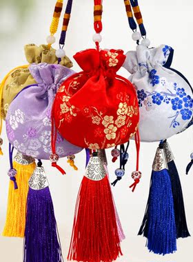 Temperament Sachet Fashion Retro Brocade Hanfu Accessories C