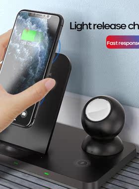 3 In 1  Wireless Charger For  For  Watch 6