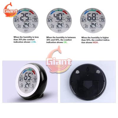 Thermometer 12V Digital LED Display Car LCD Digital Indoor H