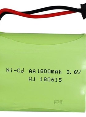 3.6V 1800mAh Nickel Cadmium Battery AA Remote Control Toy Ca