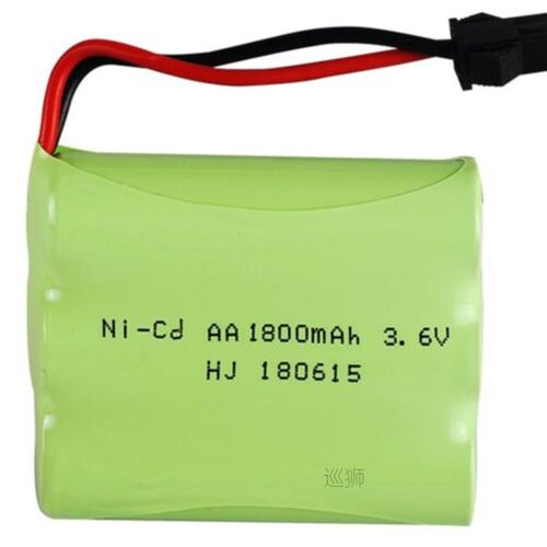 3.6V 1800mAh Nickel Cadmium Battery AA Remote Control Toy Ca