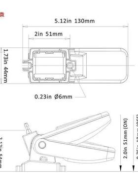 20 AMP Automatic Electric Pump Float Switch DC12V Level Cont