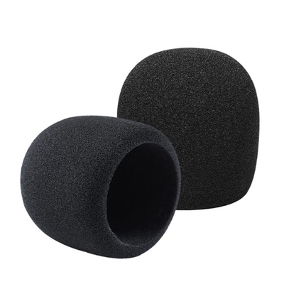 2 Pack Thick Handheld Stage Microphones Windscreen Foam Comp