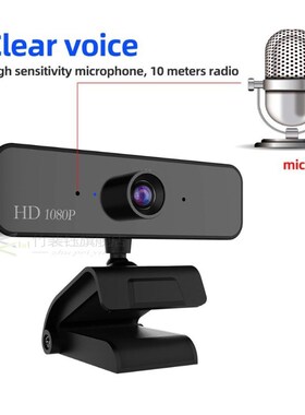 1080P Webcam with Microphone Full HD Video Web Cam Computer